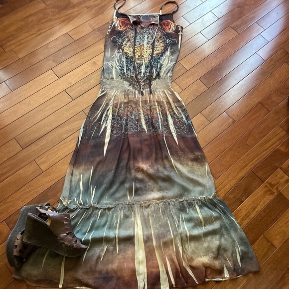 Boho dress medium size - Picture 6 of 7